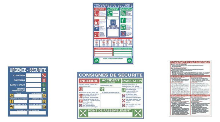 Nos consignes de sécurité