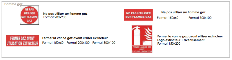 Signalétique - Sécurité incendie